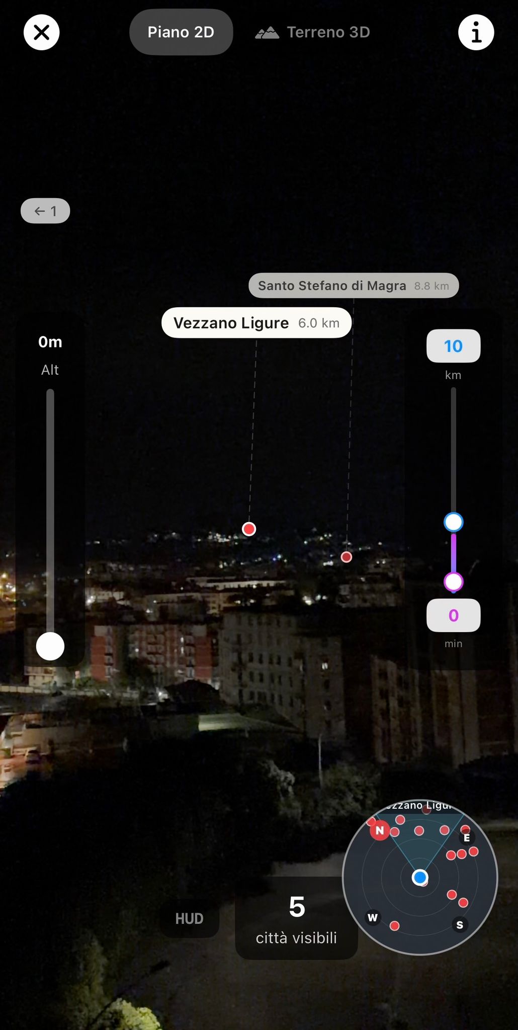 CitySpotter – modalità notte | night mode